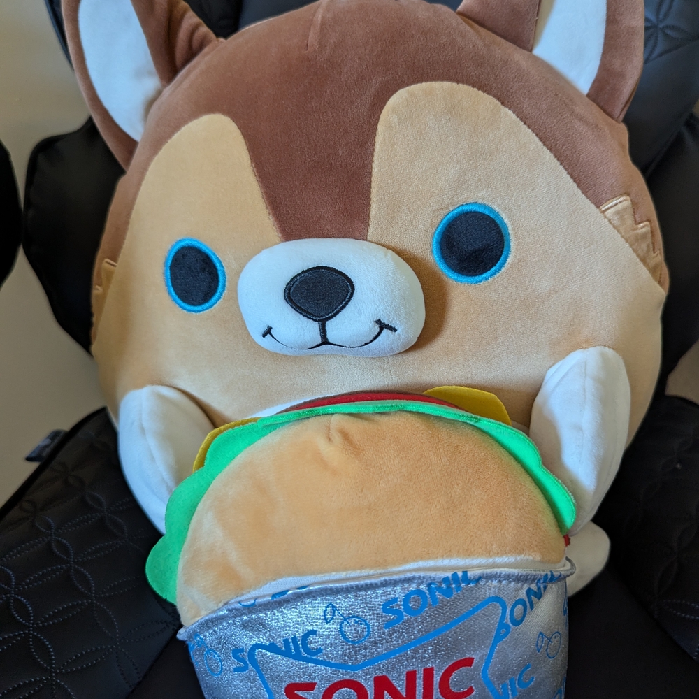 Brown and White Stuffed Animal